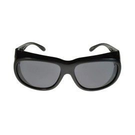Fit-Over Sunglasses Polarised 4015PL Black/Smoke Large Size