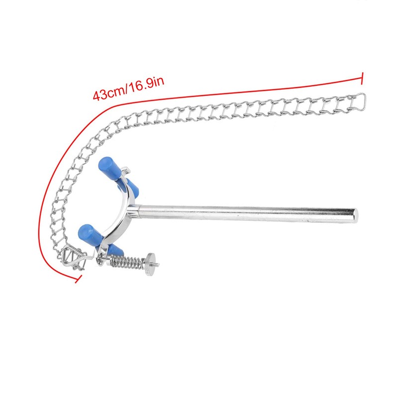 Garosa Stainless Steel Lab Chain Clamp Laboratory Beaker Chain Clamp