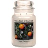Village Candle Winter Clementine Large Apothecary Jar, Scented Candle, 21.25