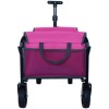 Unbranded Expandable Dual-Layer Utility Wagon Grocery Cart for Camping, Shopping