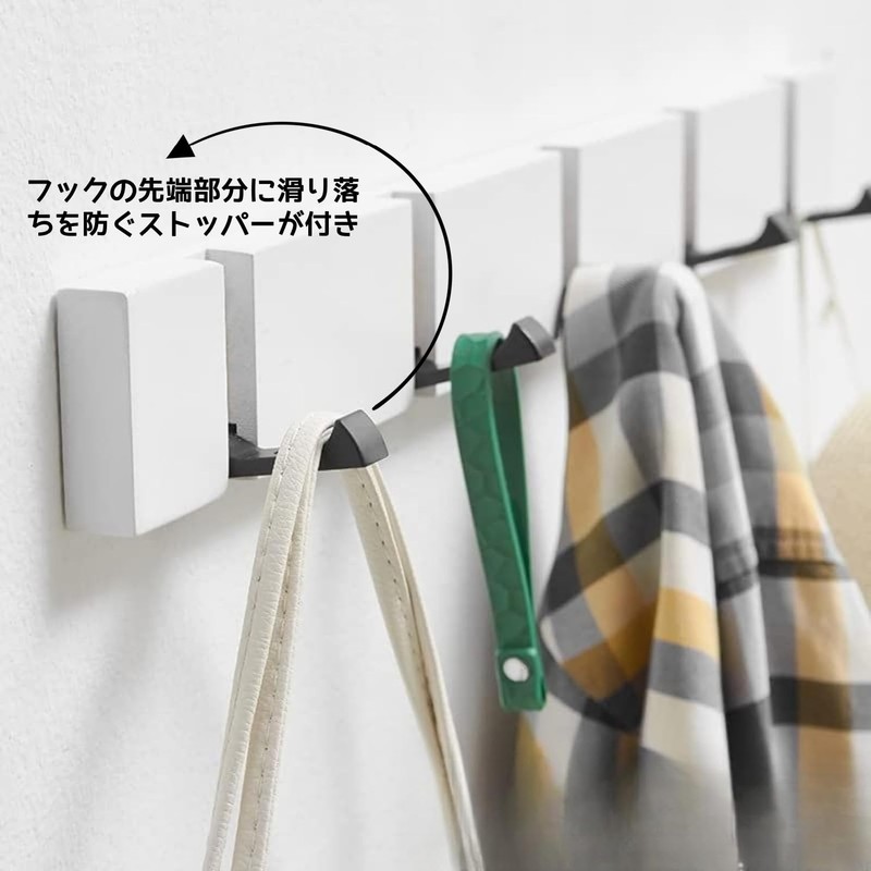YWHWLX Wall Hanger Wall Mount Flip 3-Pack Open/Close Fashionable Movable