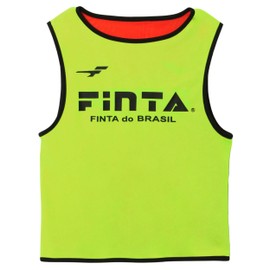 Finta FT3030 Reversible Bibs Junior Size (1 Piece), (4171) Yellow x Red