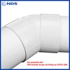 NDS 6P03 PVC 45-Degree Elbow, 6-Inch, for Hub X Hub