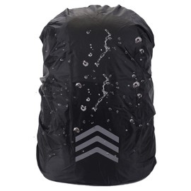VIKY® Rain Cover Backpack Waterproof Rain Cover for Backpacks (18-55L), Reflective Backpack Rain Cover, Rain Cover Backpack, Rain Cover for Hiking, Camping, Cycling