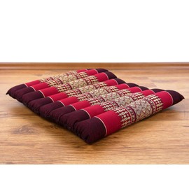 livasia Seat Cushion, Chair Cushion, Small, Floor Cushion, Quilted Indoor/Outdoor, Meditation Cushion, Yoga Cushion, Chair Cushion, Pallet Furniture, Quilted Cushion for Chair and Bench, 35 x 35 x 4.5