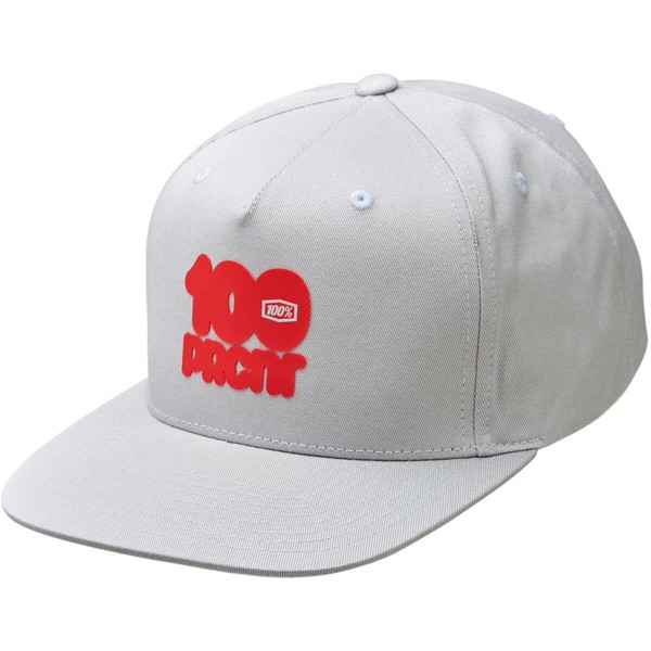 100% Donut Snapback Hat (GREY)