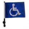 Handicap Golf Cart Flag with SSP Flags EZ On &