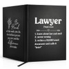 XQLZY Funny Lawyer Definition Black Hardcover Notebook Journal, 160 Blank