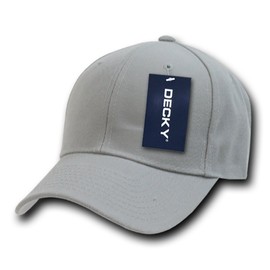 DECKY Fitted Cap, Grey, 7 3/8