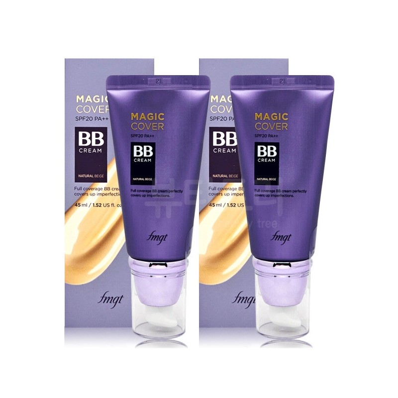 The Face Shop Magic Cover BB Cream V201 Apricot x