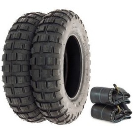 Shinko SR421 Mini Bike Trail Tire Set - Compatible with Honda Z50A/R - 1968-1999 - Tires and Tubes
