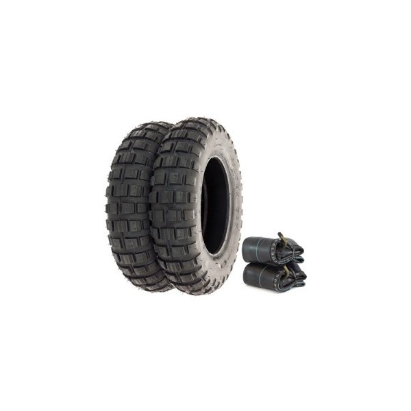 Shinko SR421 Mini Bike Trail Tire Set - Compatible with