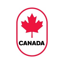 Canada Iron on Screen Print Transfers for Fabrics Maple Leaf Patch