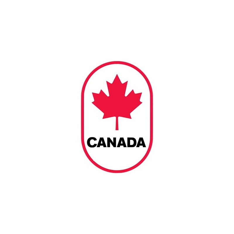 Canada Iron on Screen Print Transfers for Fabrics Maple Leaf