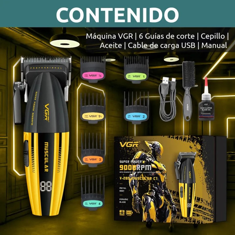 VGR V285 amarela amarilla