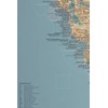California State Parks & Federal Lands Map 24x36 Poster (Camel