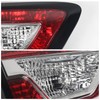 Huray Left Inner Tail Light Fit for Chevy Traverse 2013-2017,