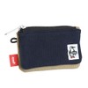 Chums Men's Other Card Coin Case Sweat Nylon, Navy x