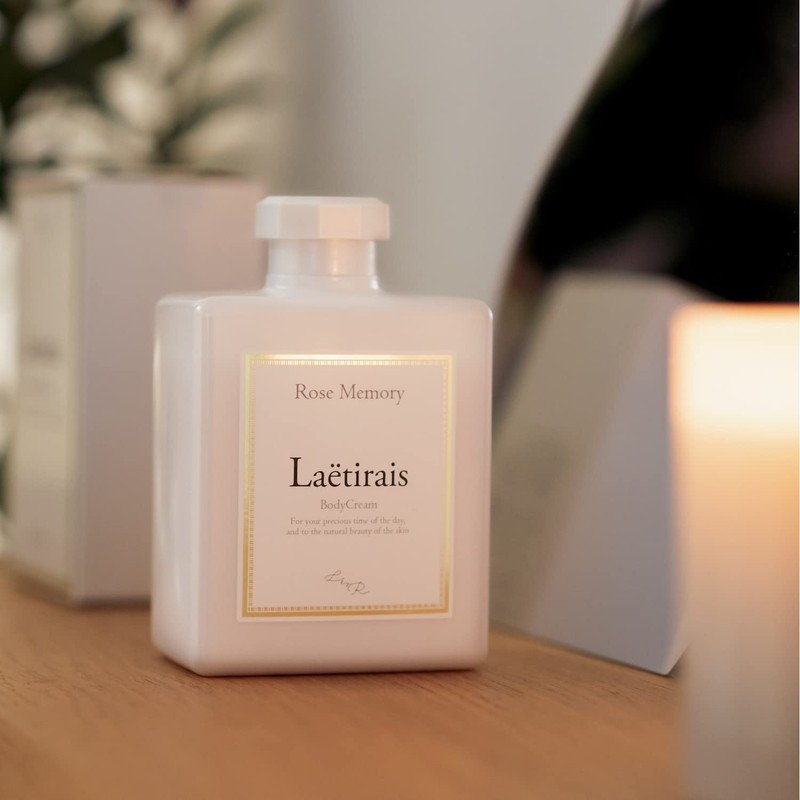 Laetirais Body Cream, Rose Memory, 10.6 oz (300 g)