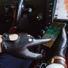 Harssidanzar Leather Driving Gloves For Mens Sheepskin Unlined Driving Gloves