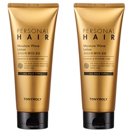 Tony Moly Personal Moisture Wave Hair Lotion, 200ml, 2 pcs / 토니모리 퍼스널 모이스처 웨이브 헤어로션, 200ml, 2개