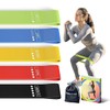 JAKKOFOXX Resistance Loop Exercise Bands - Set of 5 for