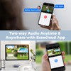 Hiseeu 360° Security Camera Outdoor with Color Night Vision,4K POE