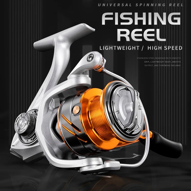 Robnos TC 5.2:1 6BB Hand Aluminum Alloy Spinning Reel Cast