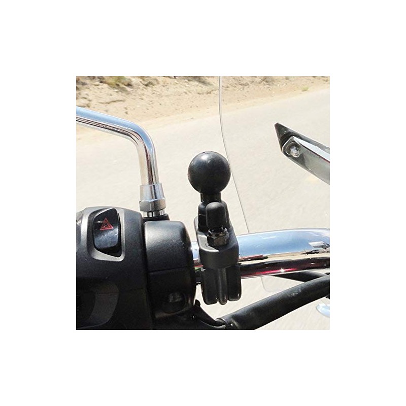 ram mount U-BOLT BASE, UP TO 1" OD WITH 1"