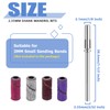 Mesee 2 Pieces Mandrel Bits for Small Nail Sanding Bands