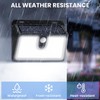 [2 Packs] Solar Motion Sensor Outdoor Lights, Super Bright Solar