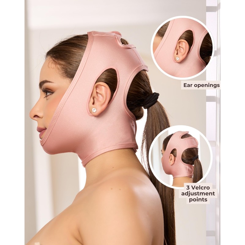 Shape Concept Chin Strap Support Band Neck Bandage Face Lifting