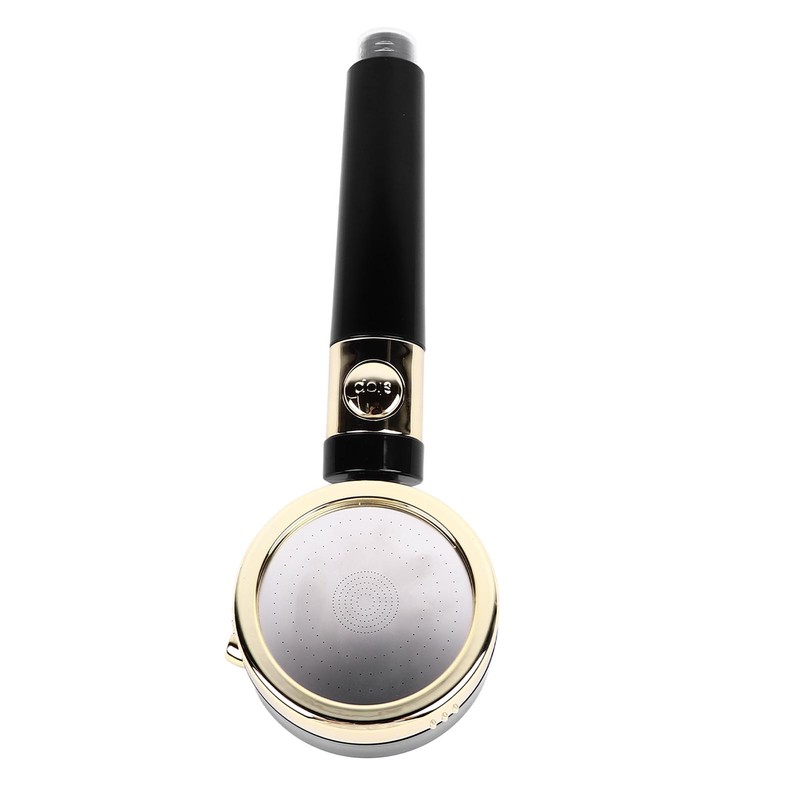 Handheld Shower Head with Water Stop Button 3 Levels Adjustable