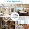 FEITON 90 CFM Bathroom Fan Exhaust Fan Ceiling Mount, 25W,