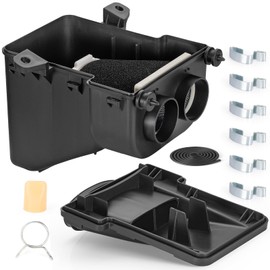 Intake Air Box + Air Filter + Cover + Guide Assembly Kit For Yamaha Raptor 660R YFM660R 2002-2005