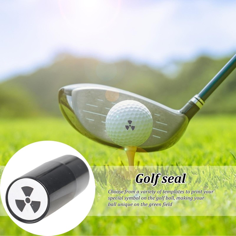 Golf Ball Stamp,Waterproof Ink Stamp | Waterproof Golf Marker Accessories
