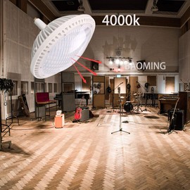 BAOMING PAR64 LED Bulb Replace Traditional 500w PAR64 120°4000K 40W DIMMABLE120V GX16D