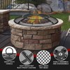Fire Pit Spark Screen,22 Inch Fire Pit Screen Cover Outdoor