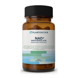 NAD+ Resveralife con Resveratrol y Nicotinamida | 30 Días | Cápsulas de 500 mg