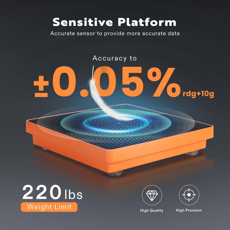 VIVOHOME 220 LBS High Precision Electronic Digital Refrigerant Charging Weight