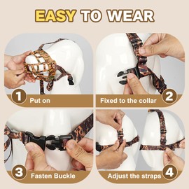 Dog Muzzle to Prevent Biting, Basket Muzzle for Large Medium Small Dogs Allows Panting Drinking Anti Chewing, Perfect for Grooming Trimming Training and Aggressive Reactive Dogs (Brown, Size 4)