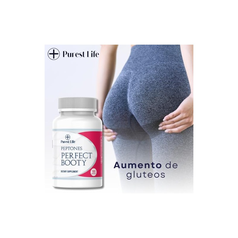 Peptones Perfect Booty Purest Life – Suplemento para Glúteos, 100
