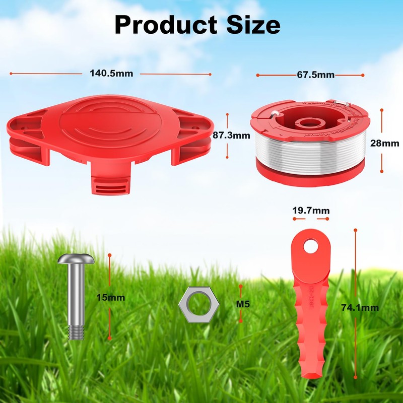 Rivershine CMZST065 Replacement Trimmer Blades Head and CMZST065 Replacement Trimmer