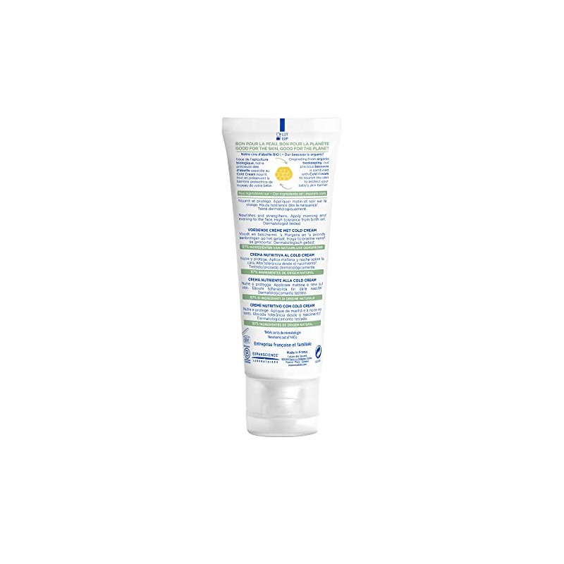 Mustela Crema Facial Nutritiva Cold Cream Bebé 40ml