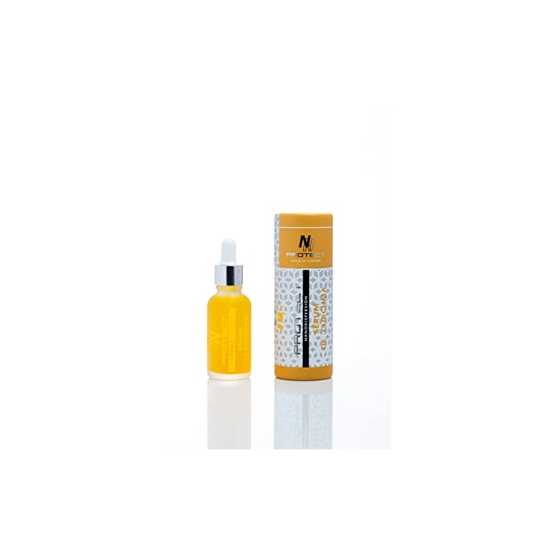 Serum con extracto de cúrcuma + Ácido hialuronico puro al