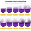Premium 10-Pack 1/16" to 1" Magnetic Clipper Guards Guide Combs