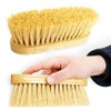 Root Brush for Horse Donkey Goats with Wooden Back and