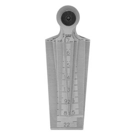 F ler 측정 도구 구멍 게이지 1 세트 스테인레스 스틸 용접 테이퍼 눈금자 검사 Fler Measurement Tool Hole Gauge 1 Set Stainless Steel Welding Taper Caliper Inspection [0 29mm]