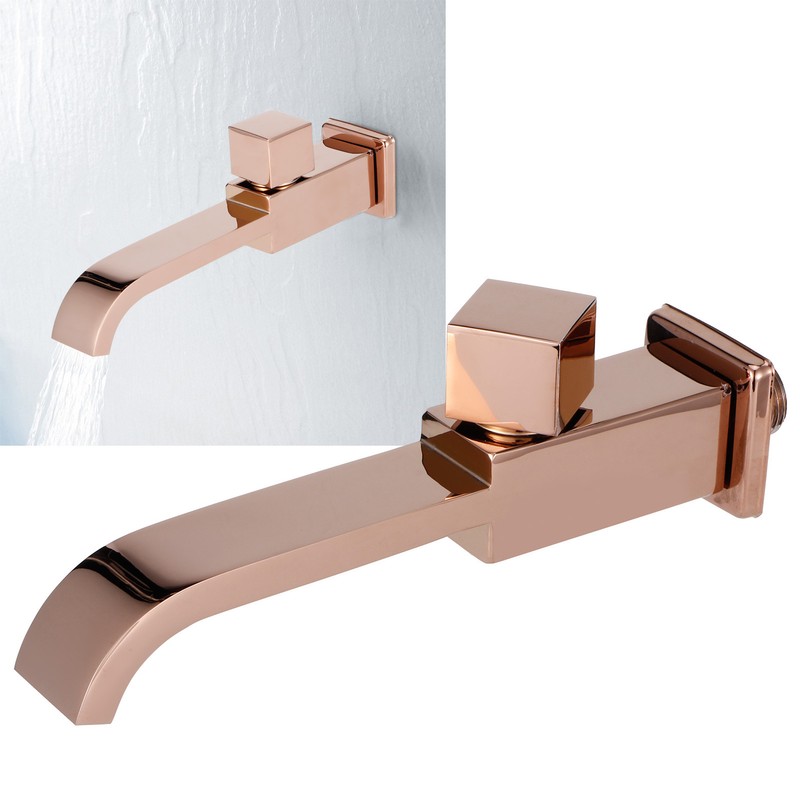 G1/2 Wall in Faucet Single Cold Waterfall Sink Basin Water