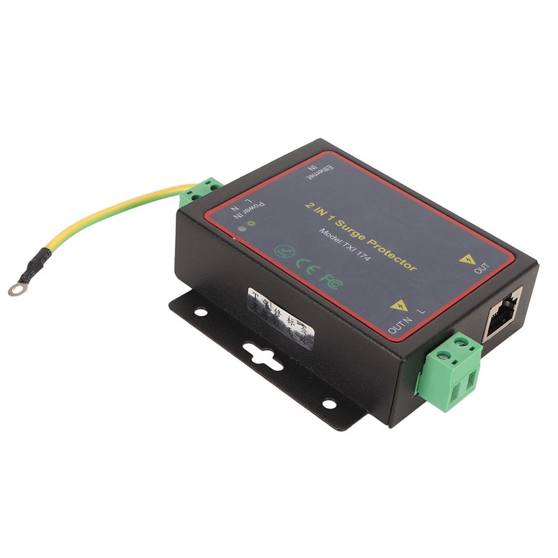 Surge Protector 2 in 1 Network Surge Protector POE Power